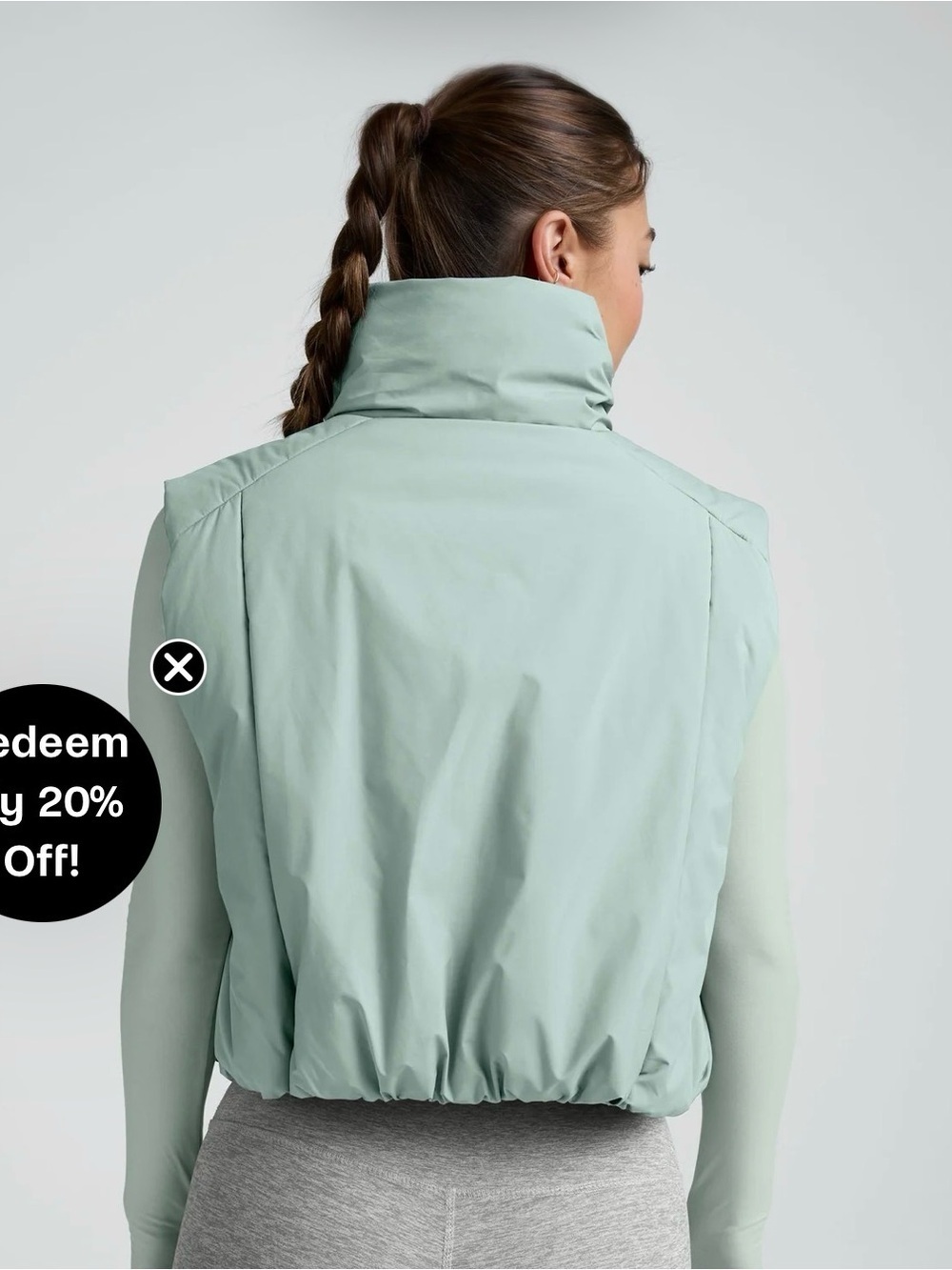 NEW- Beyond Yoga puffer vest - Picture 4 of 8